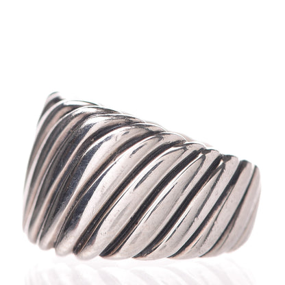 David Yurman Sterling Silver Sculpted Cable Ring 51.9 6 3 of 6