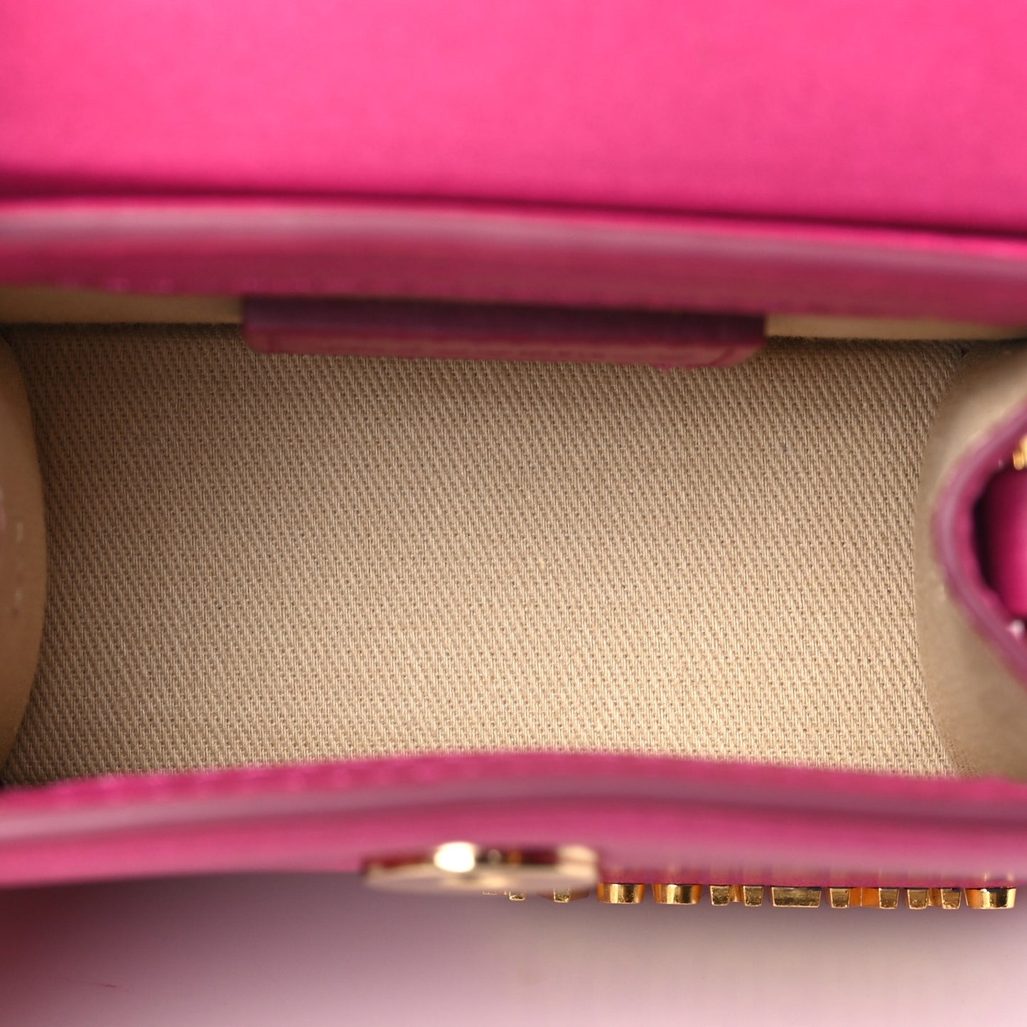 Smooth Calfskin Le Chiquito Dark Pink