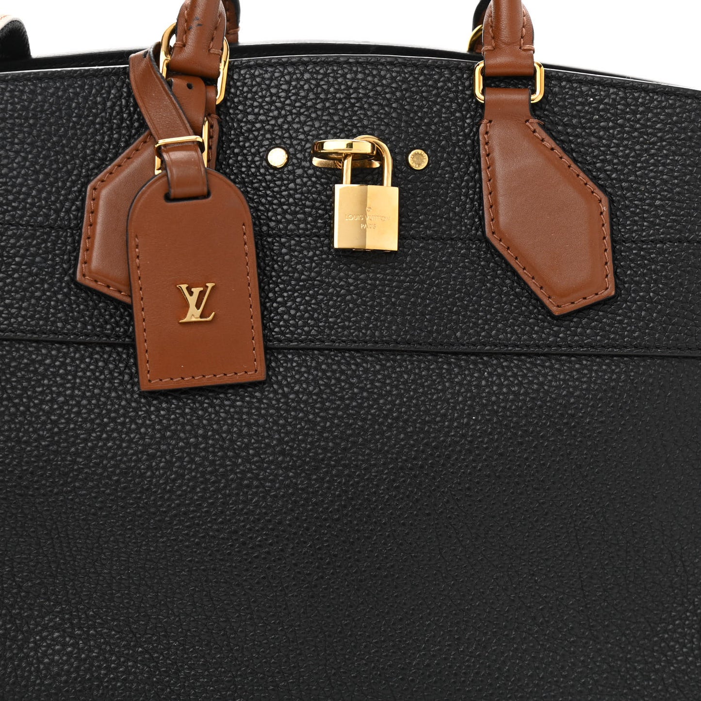 Calfskin City Steamer EW Black Gold