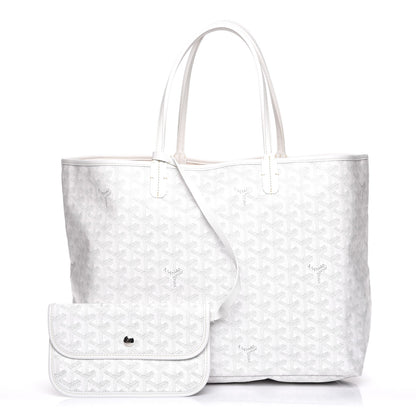 Goyard Goyardine Saint Louis PM White 1 of 9