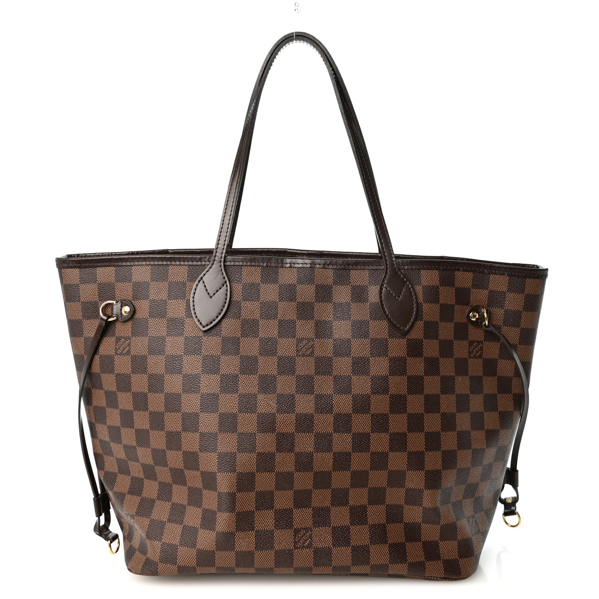 Damier Ebene Neo Neverfull MM Rose Ballerine