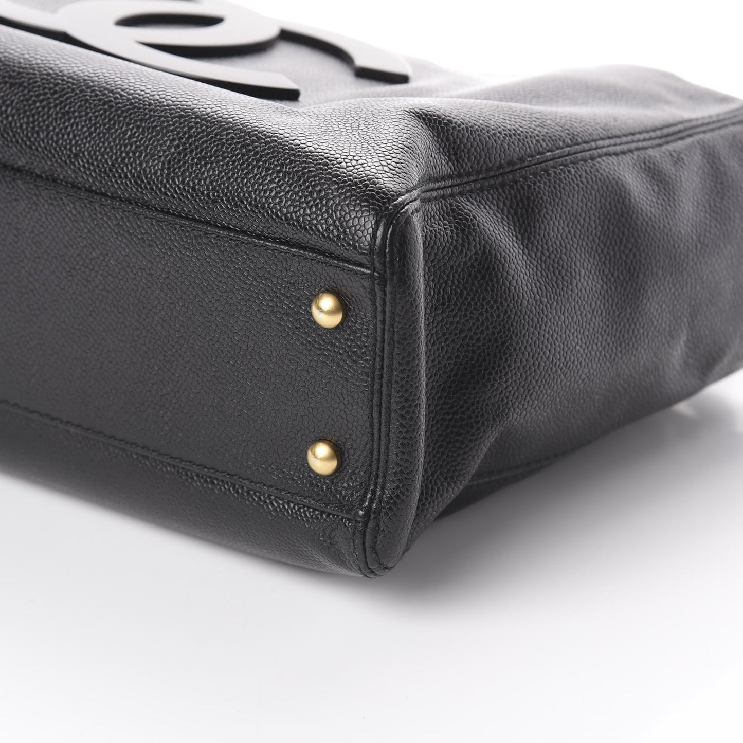 Caviar Bekko Chain Tote Black