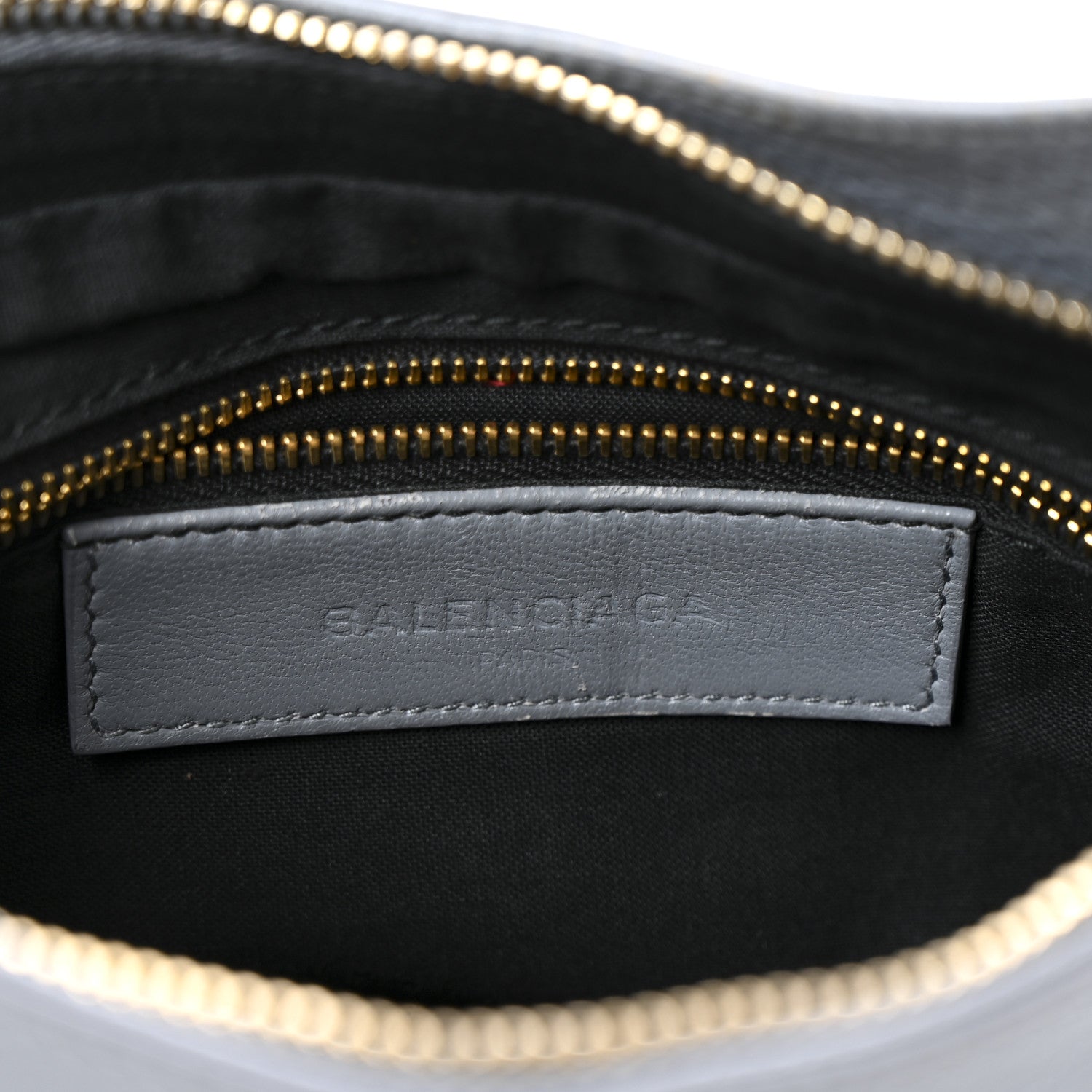 Balenciaga Chevre Gold Metallic Edge Hardware Hip Gris Acier 6 of 11