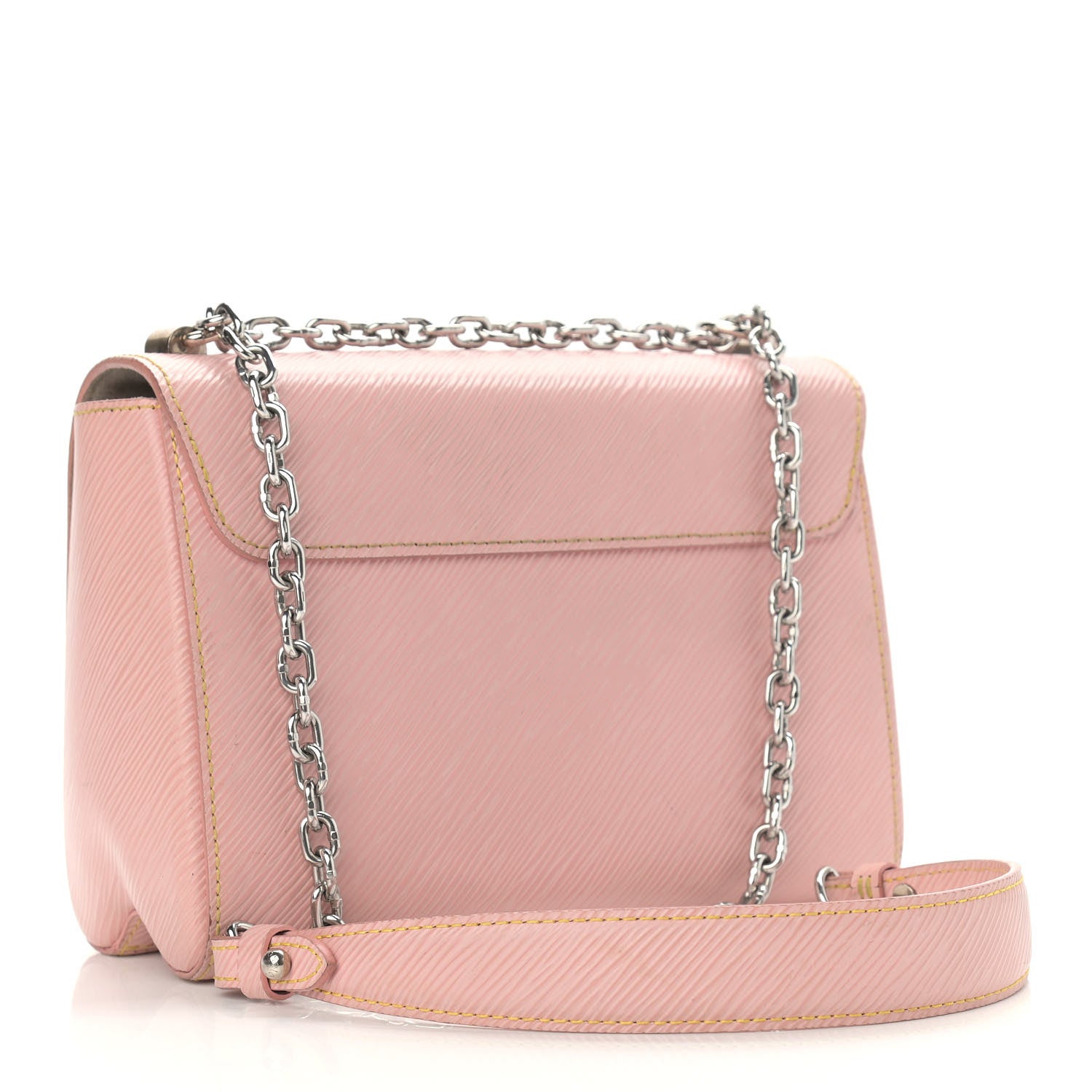 Louis Vuitton Epi Twist Shoulder Bag MM Rose Ballerine 3 of 15