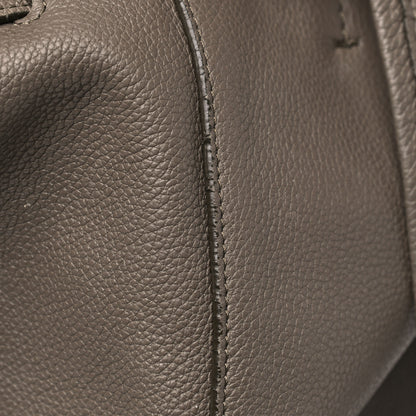 Celine Soft Grained Calfskin Medium Belt Cabas Phantom Souris 13 of 16