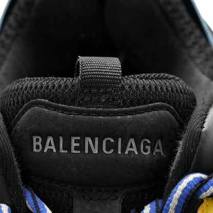 Balenciaga Mesh Nylon Mens Track Sneakers 42 Black Yellow Blue 6 of 13