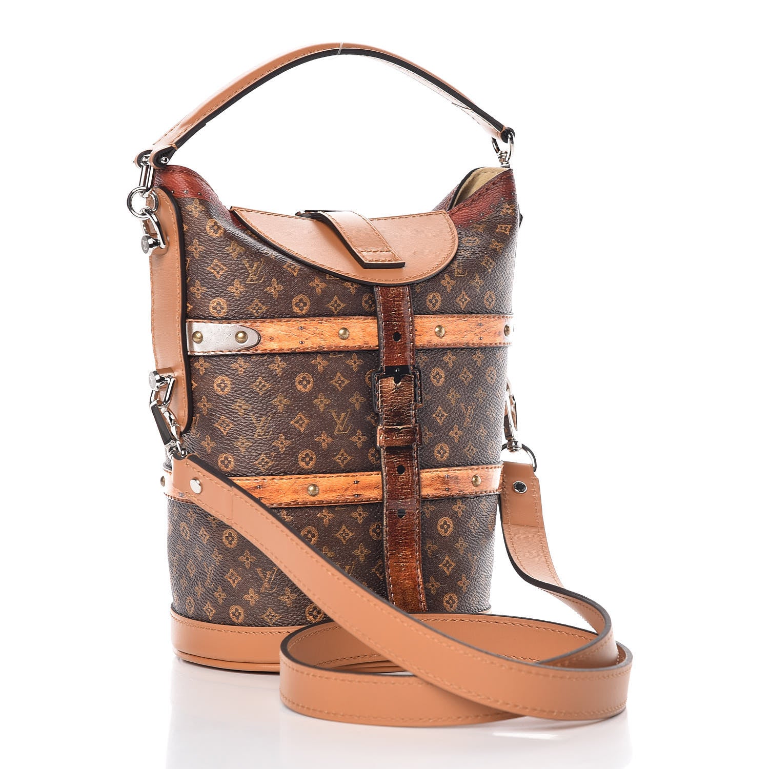 Louis Vuitton Transformed Monogram Time Trunk Duffle Bag 4 of 9