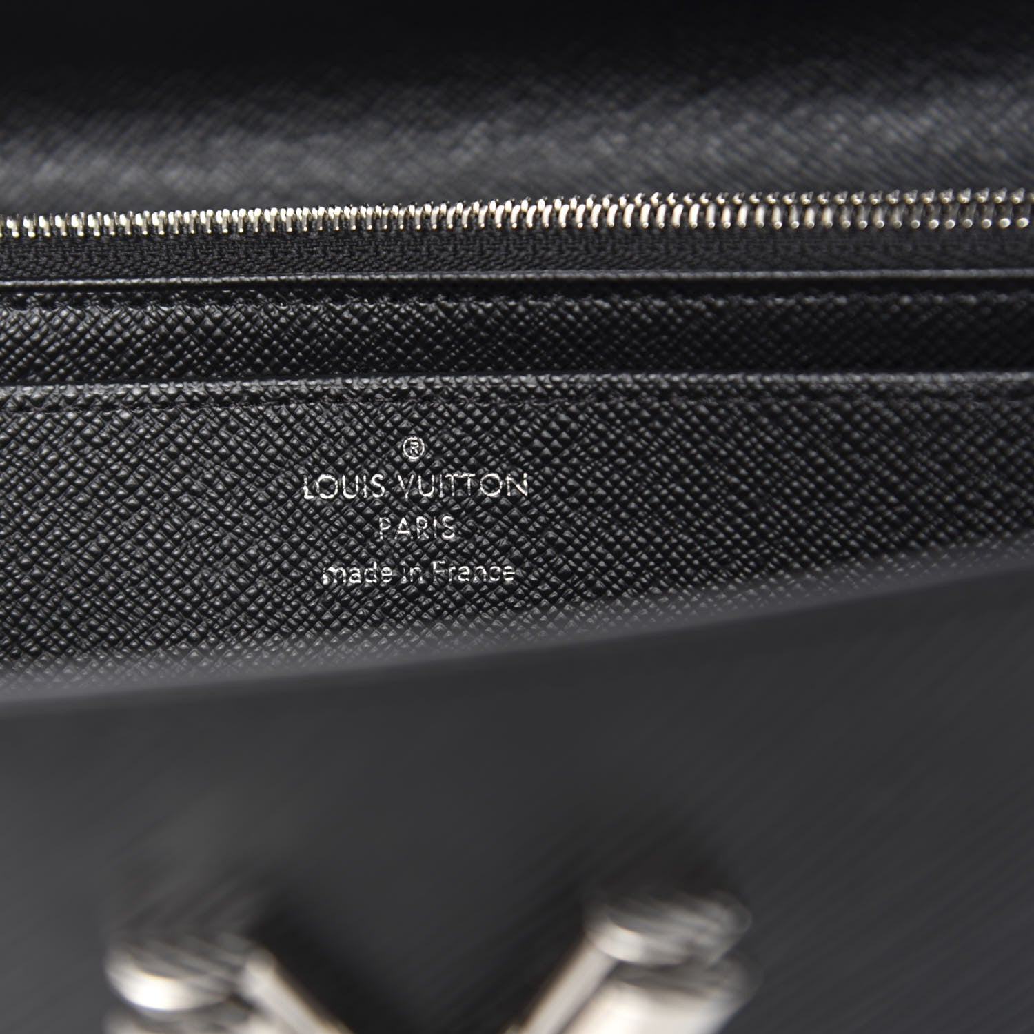 Louis Vuitton Epi Twist Wallet Black 6 of 6
