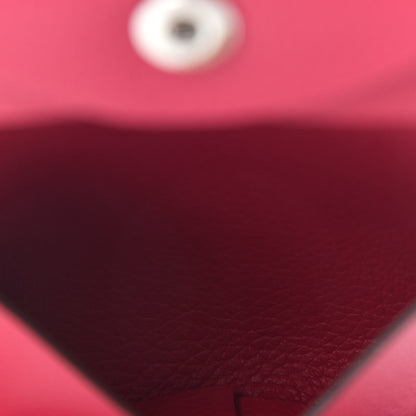 Hermes Evercolor Bastia Coin Purse Framboise 5 of 6