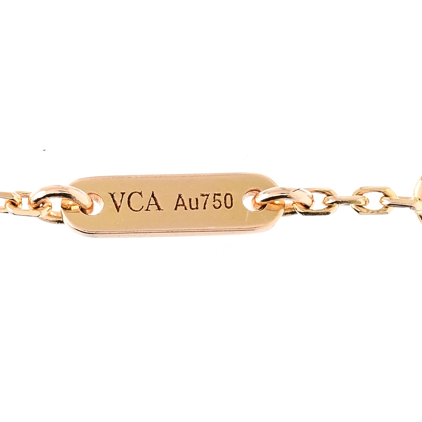 18K Rose Gold Carnelian Sweet Alhambra Heart Bracelet