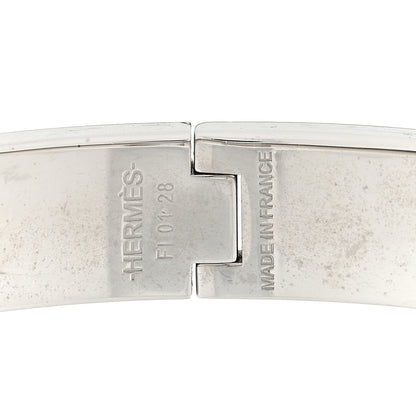 Hermes Enamel Narrow Clic Clac H Bracelet GM Black 3 of 3