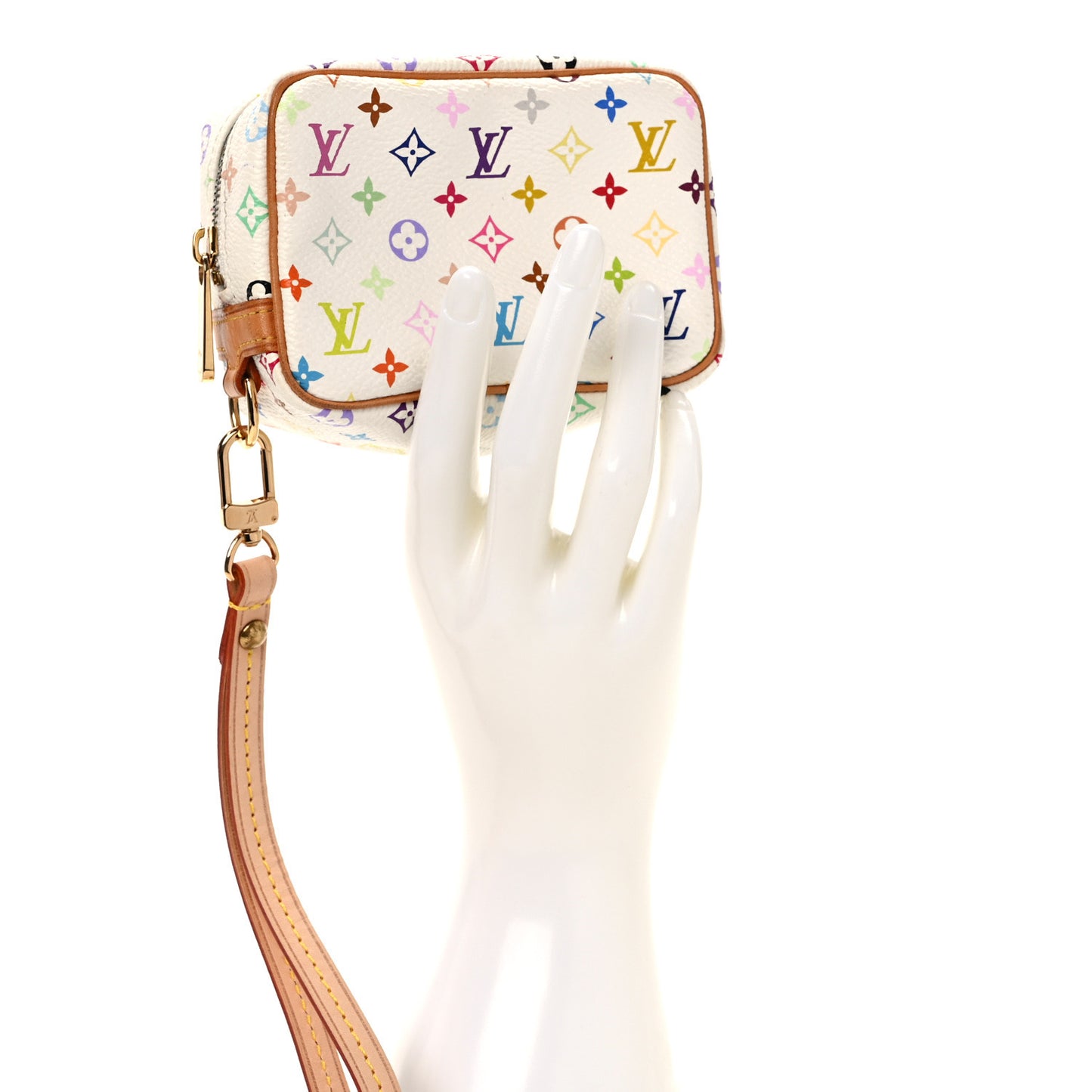 Monogram Multicolor Trousse Wapity White