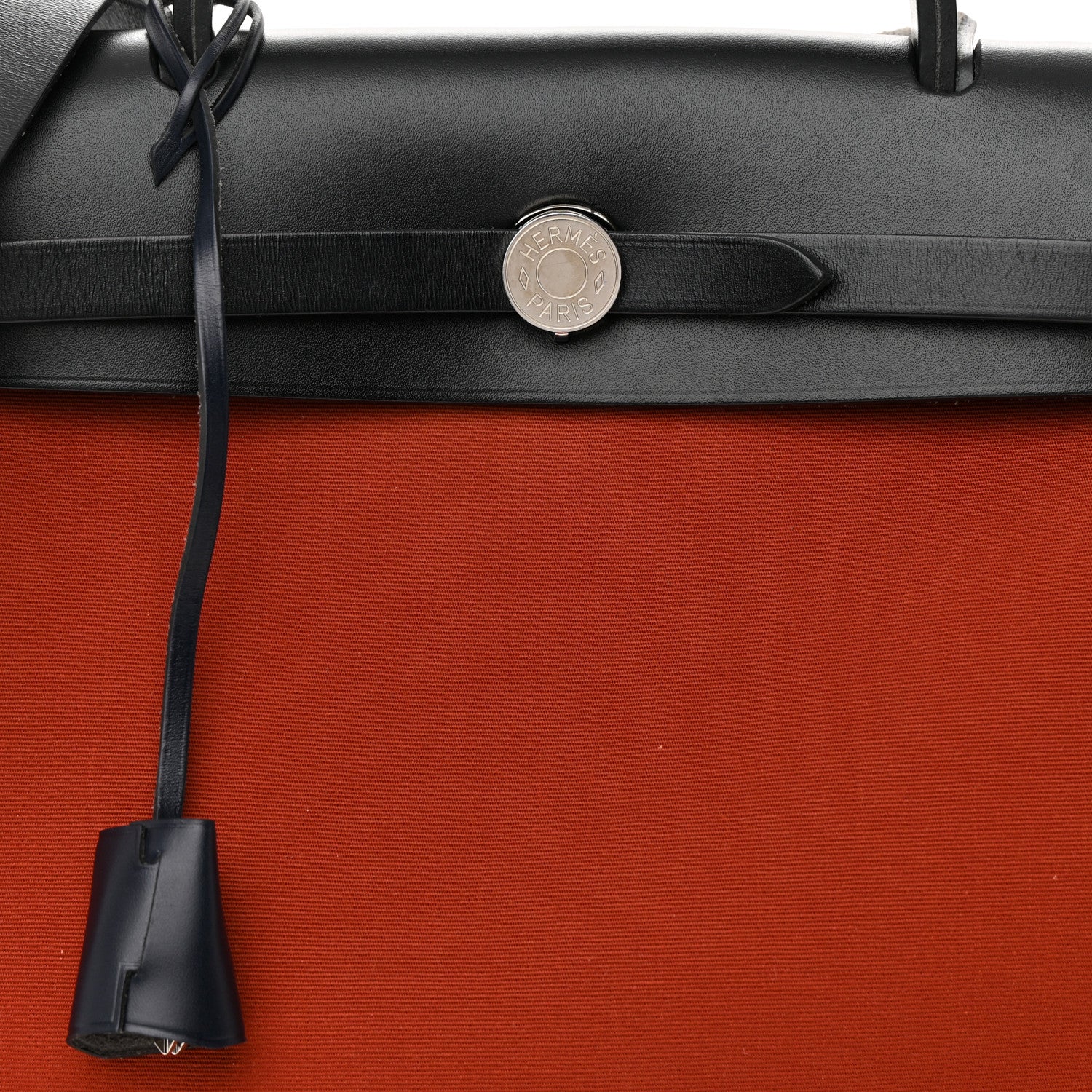 Hermes Vache Hunter Toile Herbag Zip 31 PM Cuivre Black 9 of 15