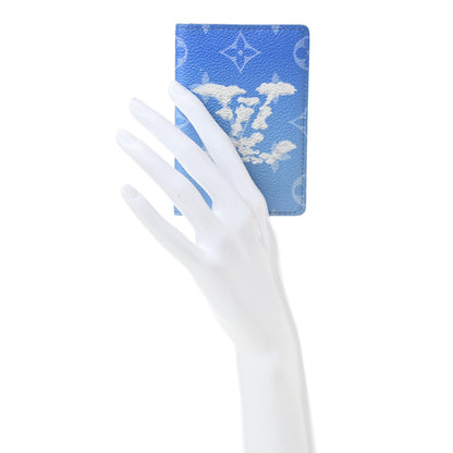 Louis Vuitton Monogram Clouds Pocket Organizer Blue 2 of 6