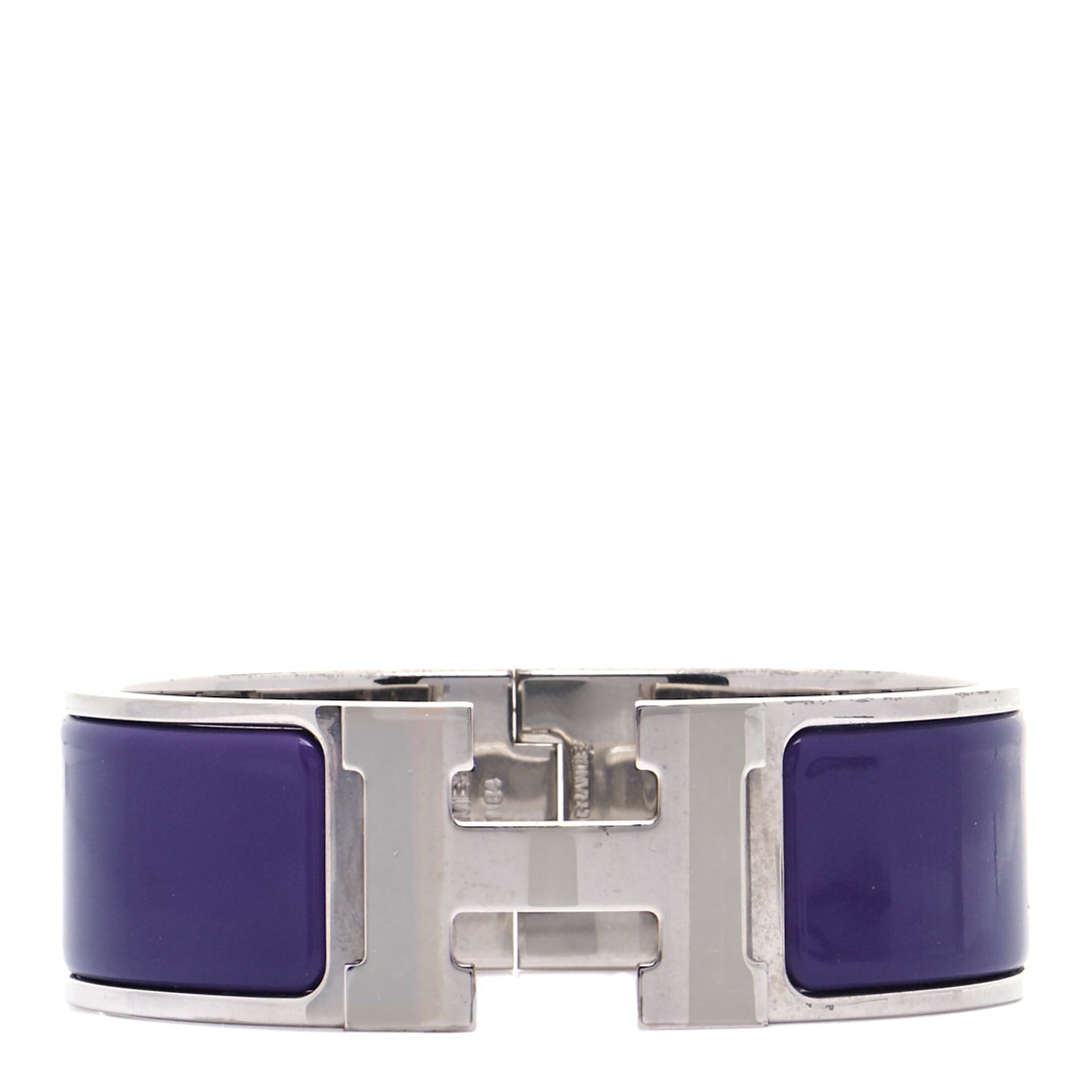 Enamel Wide Clic Clac H Bracelet PM Iris