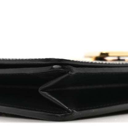 Louis Vuitton Epi Twist Belt Chain Wallet Black 8 of 9