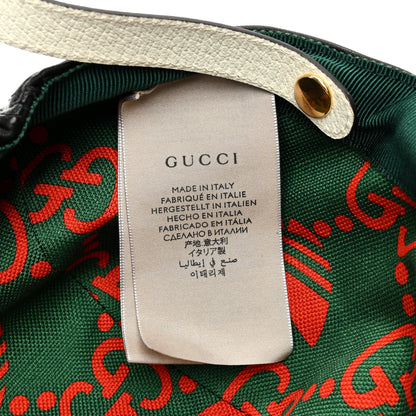 Gucci X ADIDAS Dollar Calfskin Trefoil Stefanos Baseball Hat L Black 8 of 9