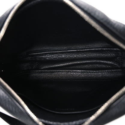 Balenciaga Calfskin Logo XS Everyday Camera Bag Black 5 of 10