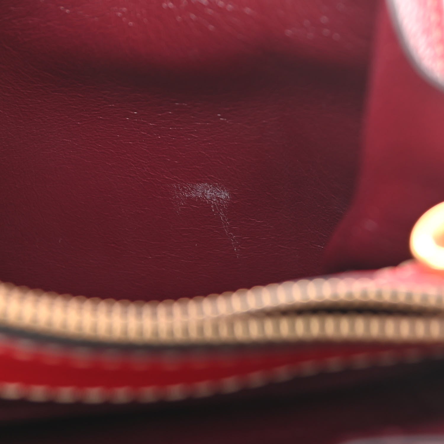 Marc Jacobs Pebbled Calfskin Mini Grind Tote Red 12 of 13