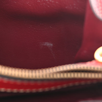 Marc Jacobs Pebbled Calfskin Mini Grind Tote Red 12 of 13