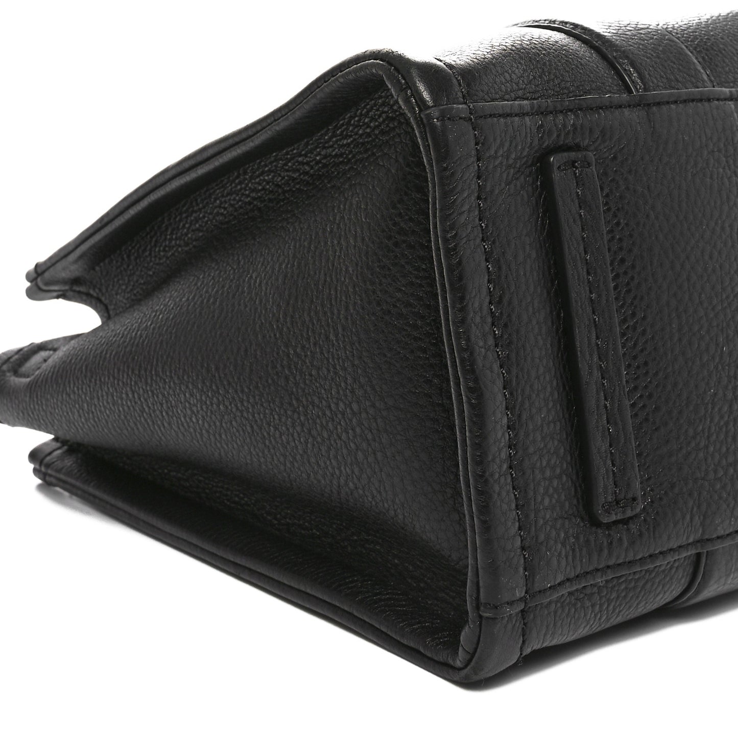 Grained Calfskin Medium The Tote Bag Black