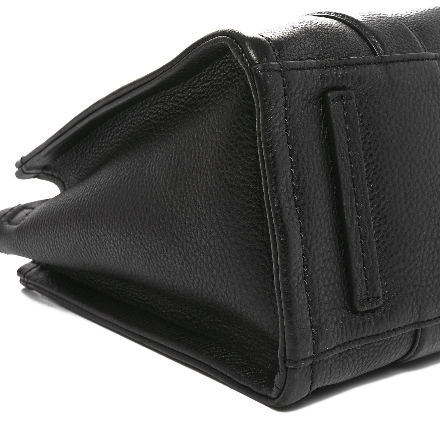 Marc Jacobs Grained Calfskin Medium The Tote Bag Black 8 of 9