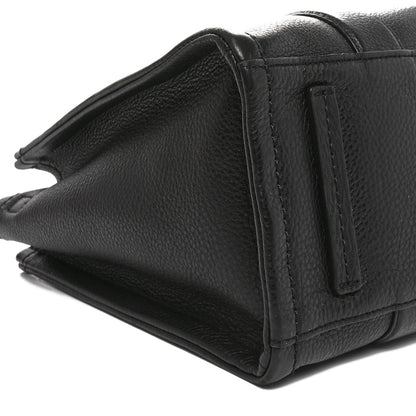 Marc Jacobs Grained Calfskin Medium The Tote Bag Black 8 of 9