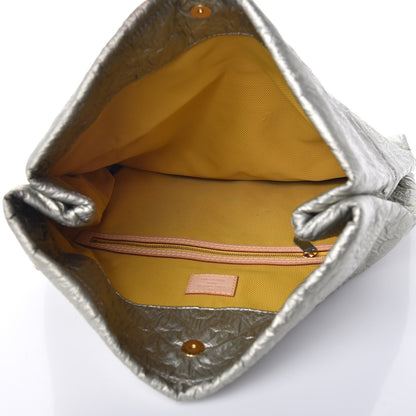 Louis Vuitton Jacquard Quilted Monogram Limelight Clutch GM Perle 5 of 7