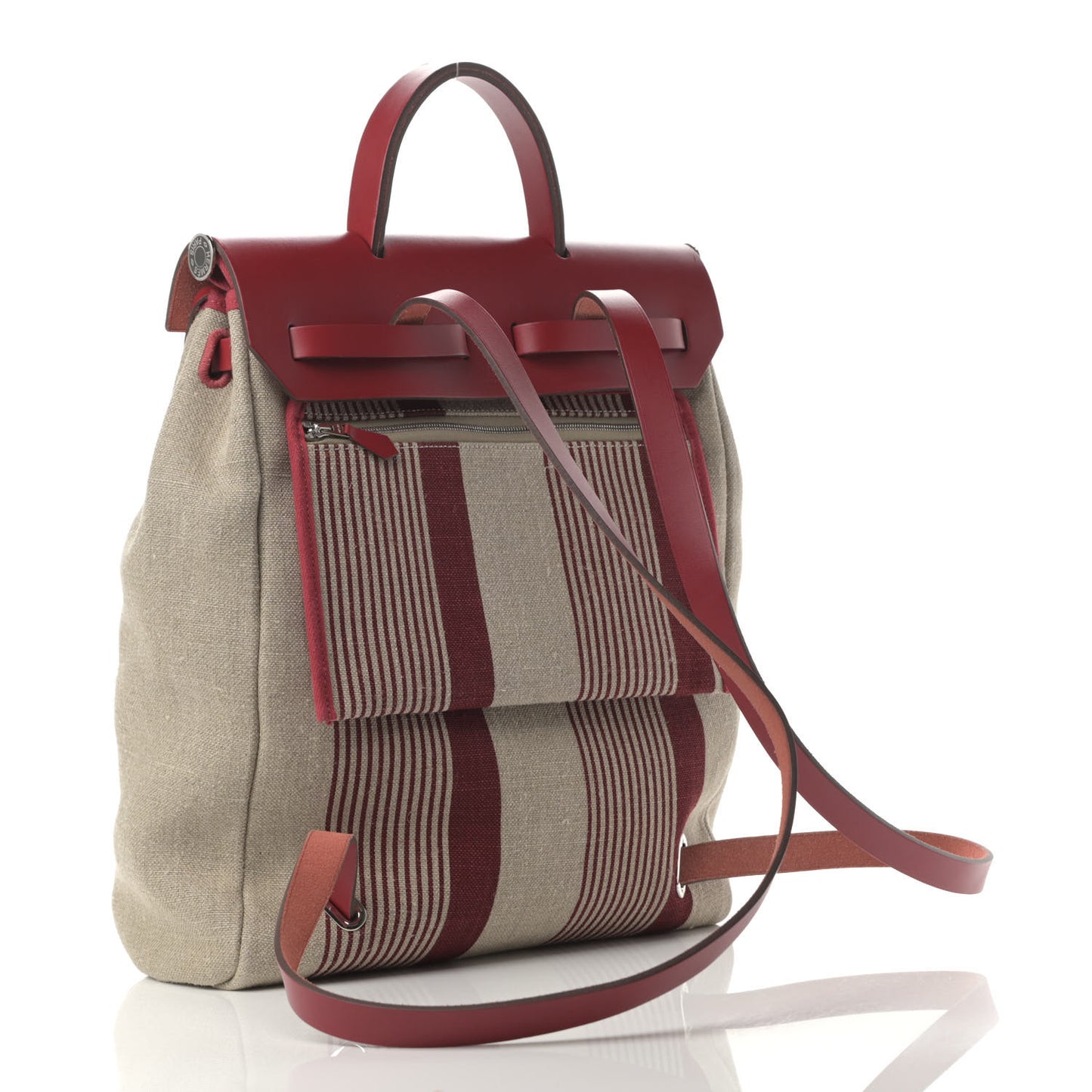 Vache Hunter Toile H Vibration Herbag a Dos Retourne Backpack Bordeaux Ficelle Rouge Piment