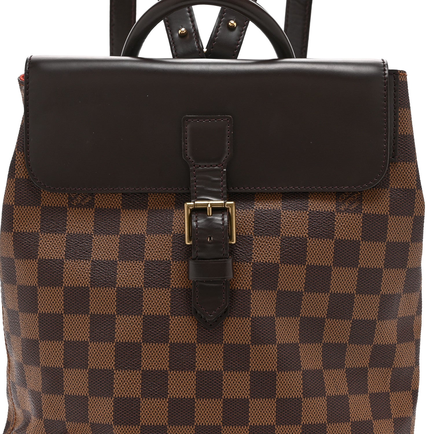 Louis Vuitton Damier Ebene Soho Backpack 8 of 11