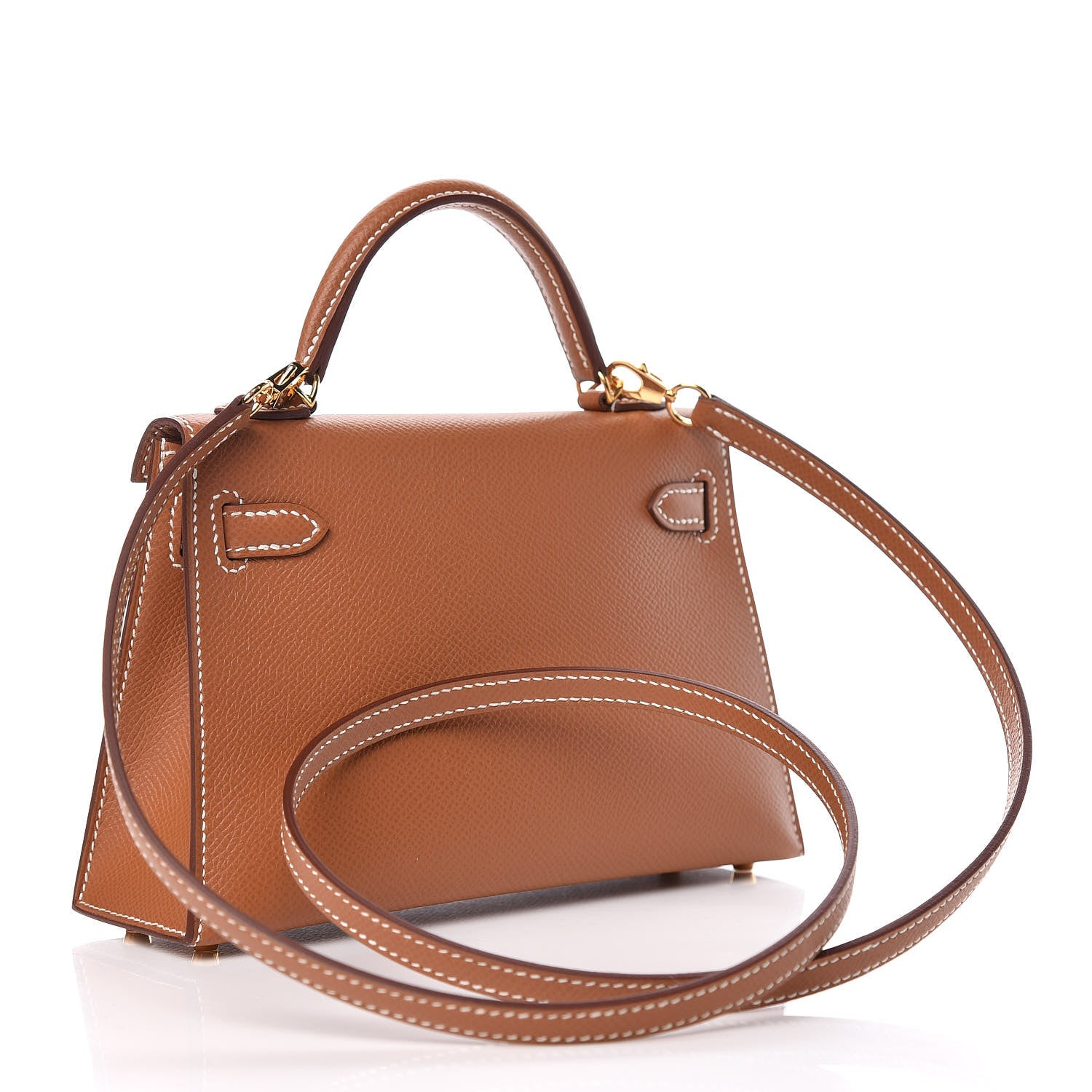 Hermes Epsom Mini Kelly Sellier 20 Gold 4 of 33