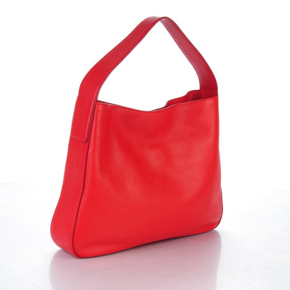 Prada Vitello Daino Hobo Bag Lacca 3 of 7