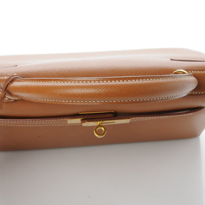 Hermes Courchevel Kelly Sellier 28 Gold 35 of 37