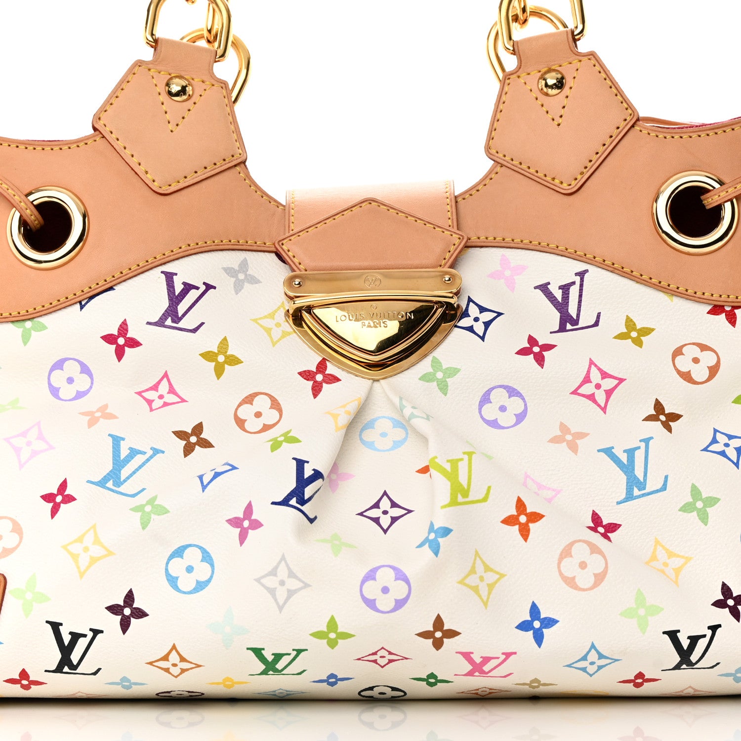 Louis Vuitton Monogram Multicolor Ursula White 8 of 15
