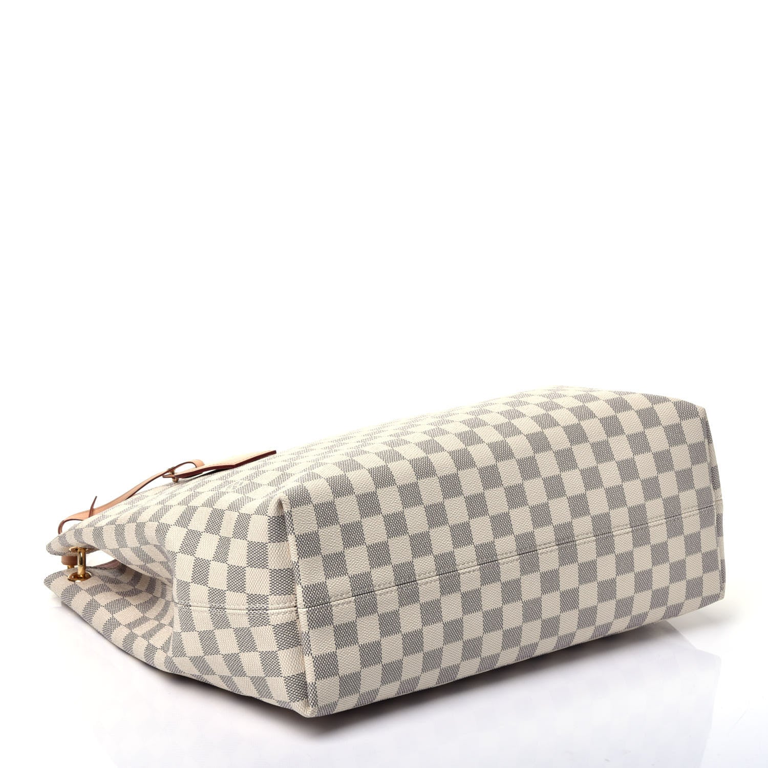 Louis Vuitton Damier Azur Graceful MM Rose Ballerine 4 of 9