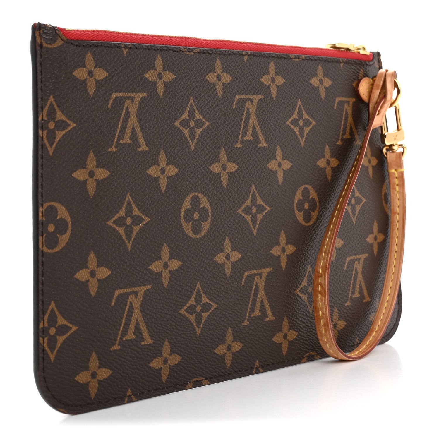 Louis Vuitton Monogram Neverfull MM GM Pochette Pivoine 3 of 16
