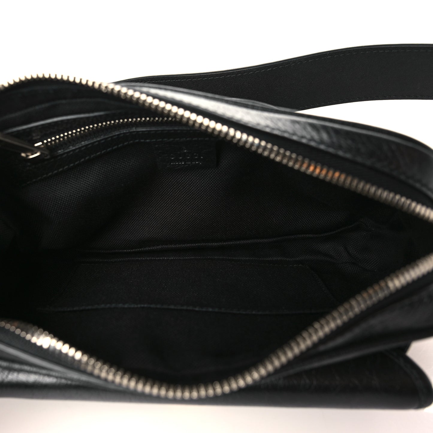 Fluffy Calfskin Morpheus Belt Bag 80 32 Black