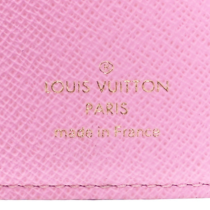 Louis Vuitton Monogram 2016 Christmas Animation Passport Cover Rose Ballerine 6 of 7