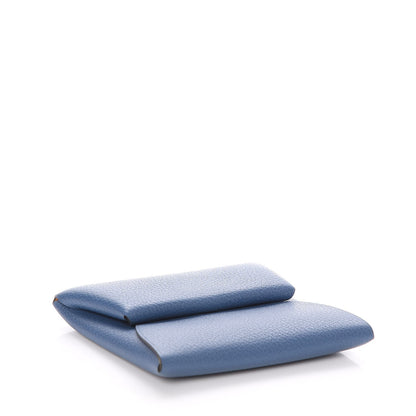 Hermes Chevre Mysore Bastia Coin Purse Bleu Agate 4 of 8