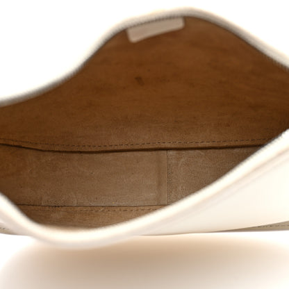 The Row Smooth Calfskin Half Moon Shoulder Bag New Ivory 5 of 9