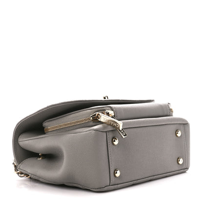 Chanel Caviar Quilted Medium Business Affinity Flap Grey 4 of 11
