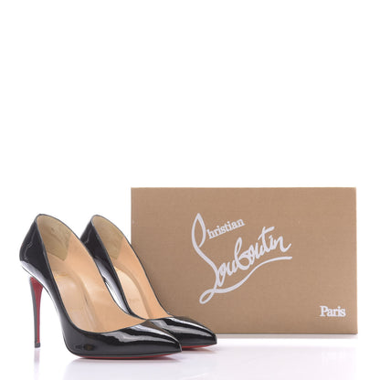 Christian Louboutin Patent Pigalle Follies 100 Pumps 35.5 Black 12 of 12