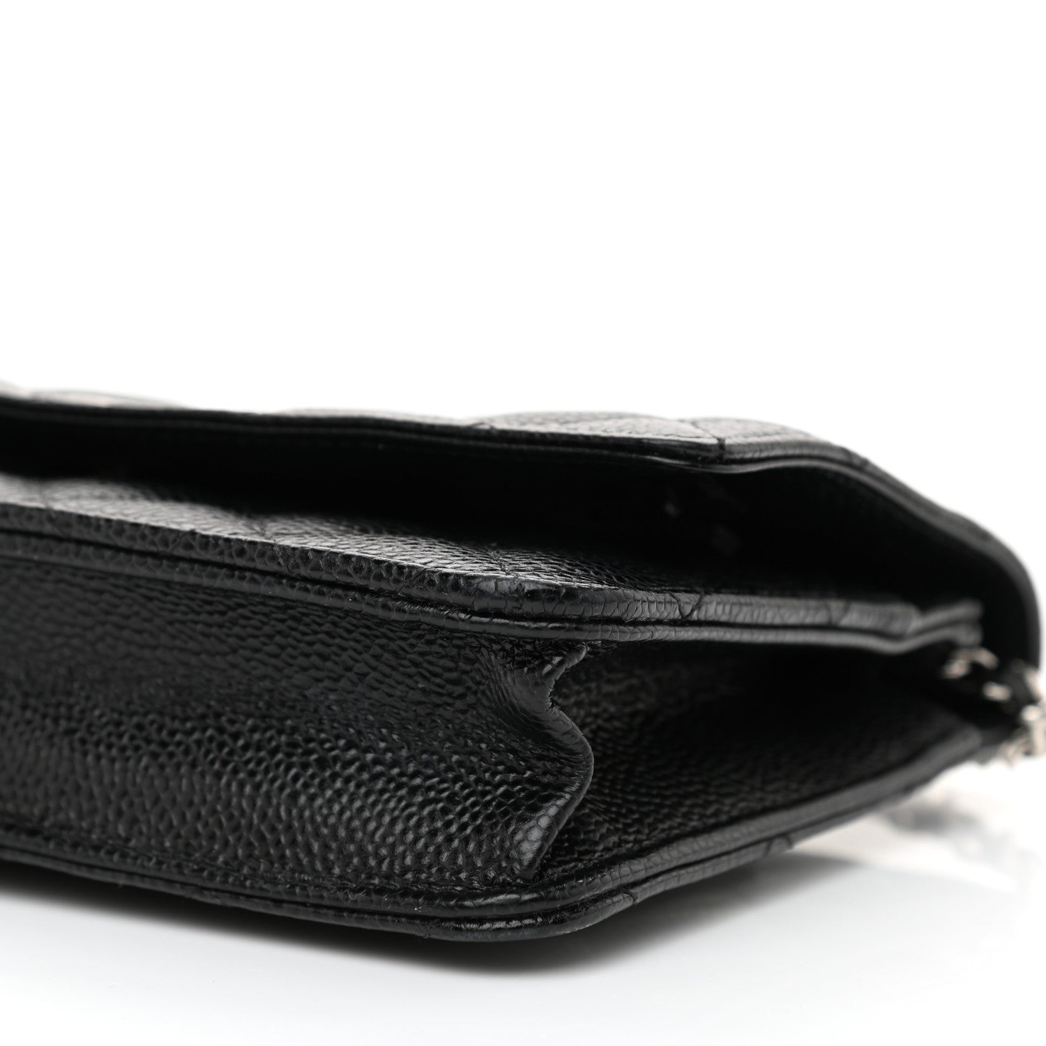 Chanel Caviar Quilted Wallet On Chain WOC Black 11 of 11