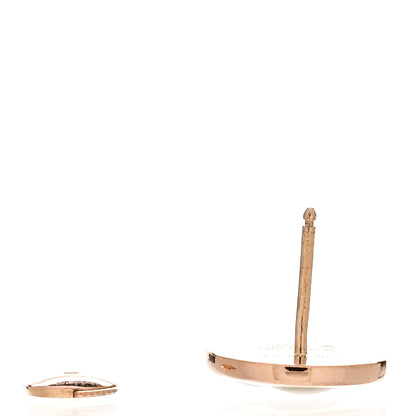 Louis Vuitton 18K Pink Gold Mother of Pearl Color Blossom Sun Stud Earring 3 of 4
