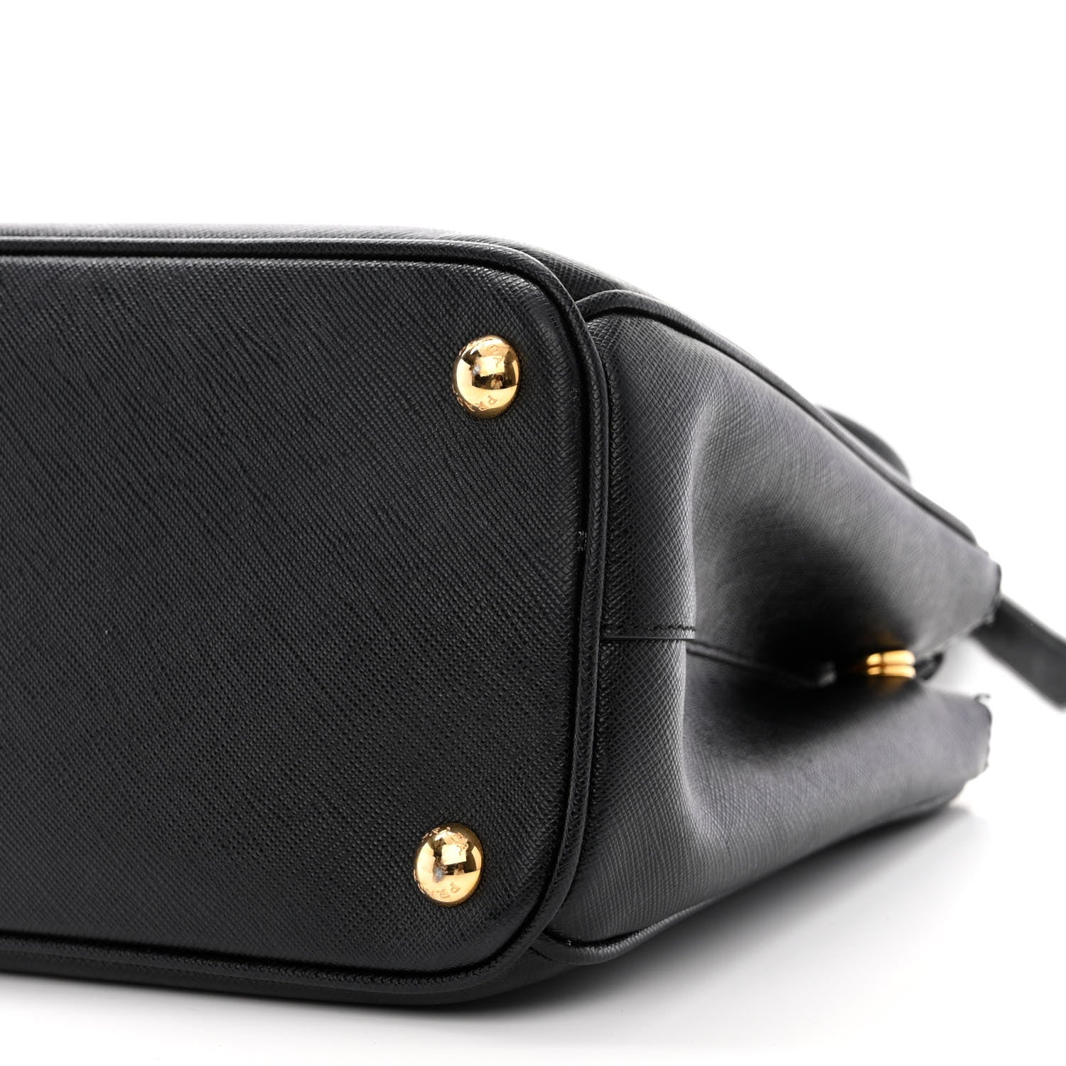 Prada Saffiano Small Galleria Double Zip Tote Black 10 of 16