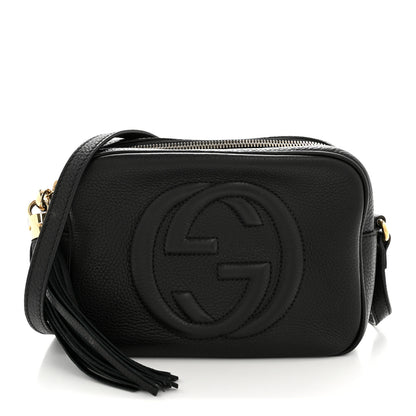 Gucci Pebbled Calfskin Small Soho Disco Bag Black 1 of 14