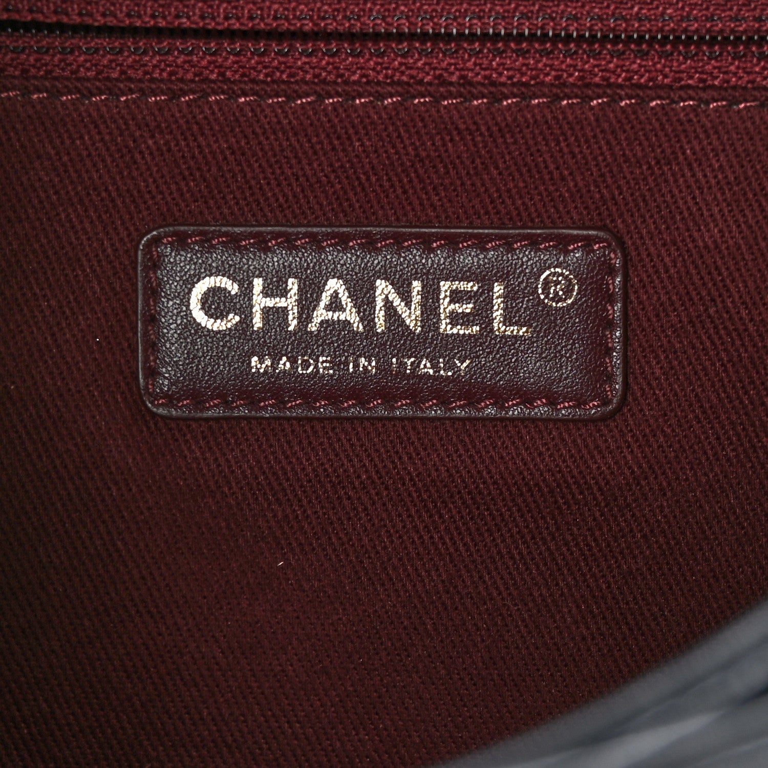Chanel Lambskin Quilted Medium Perfect Edge Flap Navy 7 of 11