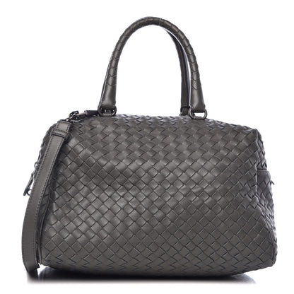 Bottega Veneta Nappa Intrecciato Top Handle Bag Grey 1 of 10