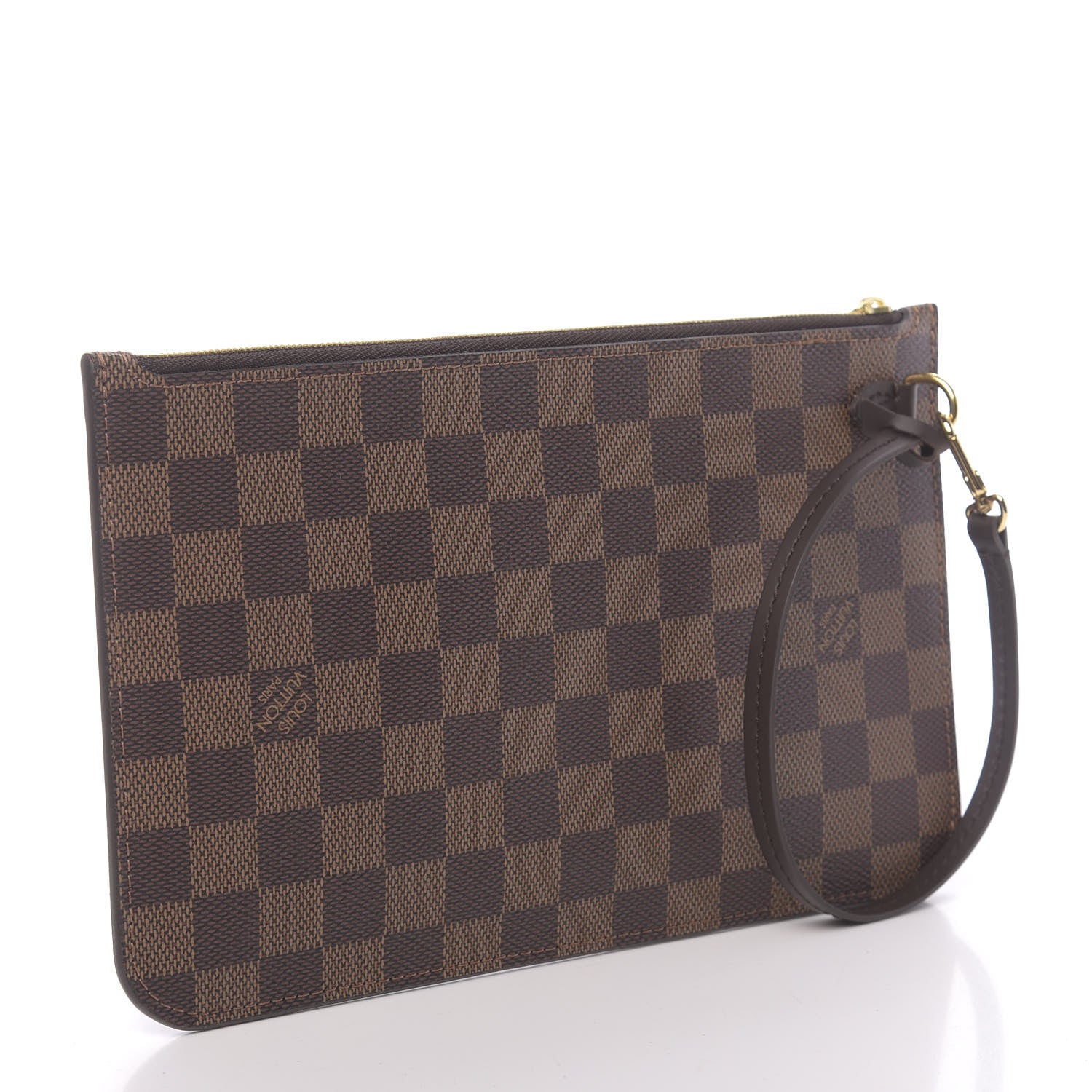 Louis Vuitton Damier Ebene Neverfull MM GM Pochette 3 of 7