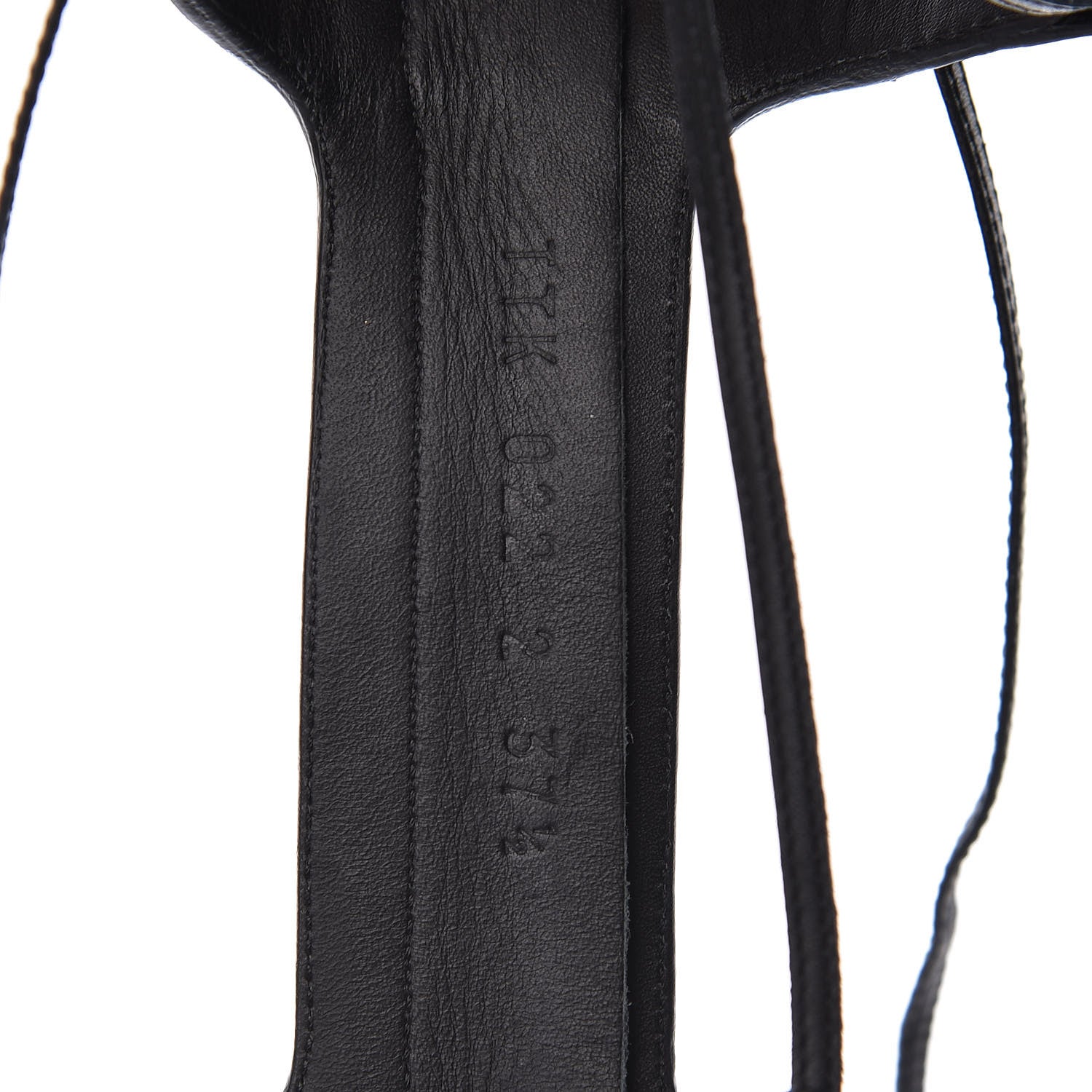 Valentino Garavani Calfskin Rockstud Knee-High Gladiator Sandals 37.5 Black 8 of 9